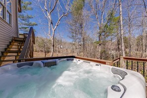 Bain à remous extérieur