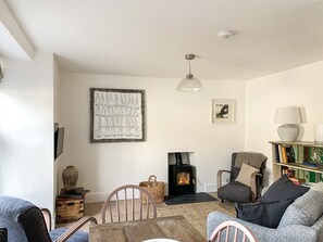 Living room | The Boat Watch, Mousehole, near Penzance