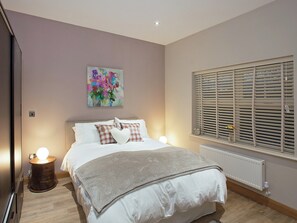 Relaxing double bedroom with large storage capacity | Number 1 - The Old Stables, Knitsley, near Lanchester