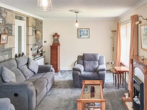 Living area | Garry Cottage, Pitlochry