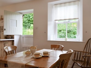 Convenient dining area within large kitchen  | Roundhill Cottages 1, Grasmere