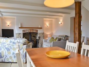 Dining area & lounge | Penney Cottage, Biscovey, near St Austell