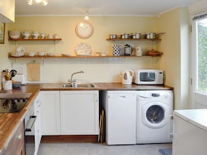 Well equipped kitchen area | The Old Post Office, Lower Bockhampton