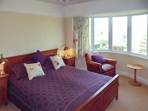 Welcoming double bedroom with dramatic views | Bracken Howe, Portinscale, near Keswick