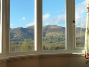 Wonderful view of the fells from the bedroom | Bracken Howe, Portinscale, near Keswick