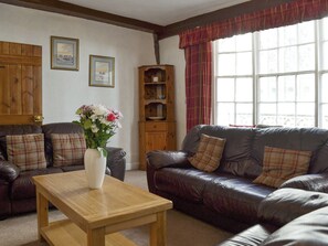 Comfortable seating within the living room | Belfrey House, York