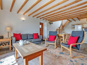 Open plan living space | The Old Barn - Maddy House Farm, near Castleton