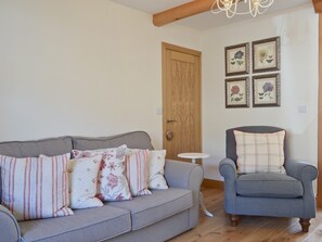 Comfy seating in living room | Bluebell Cottage, Burton in Lonsdale, near Ingleton