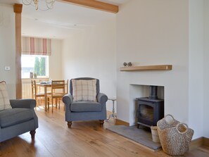 Living room with open aspect to kitchen diner | Bluebell Cottage, Burton in Lonsdale, near Ingleton