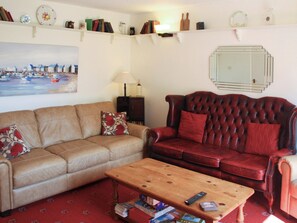 Comfortable living room | Churchview House, Winterbourne Abbas, near Dorchester
