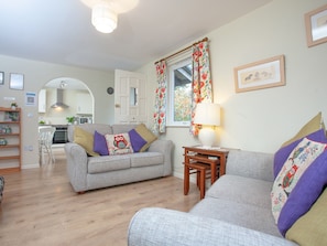 Living room | Challette at Timbertops, Washfield, near Tiverton