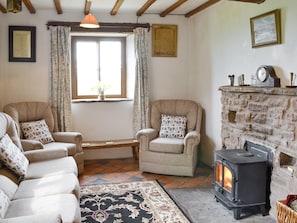 Welcoming living room | Titchbourne Cottage, Clee St Margaret, near Ludlow