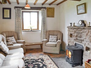 Welcoming living room | Titchbourne Cottage, Clee St Margaret, near Ludlow