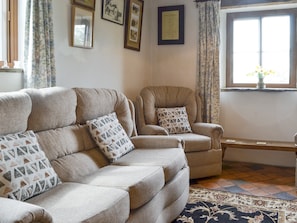 Cosy living room | Titchbourne Cottage, Clee St Margaret, near Ludlow