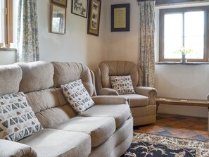 Cosy living room | Titchbourne Cottage, Clee St Margaret, near Ludlow