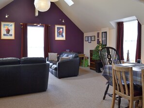 Open plan living space | The Bait Shed, Filey