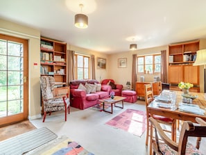 Living room/dining room | Water Hall Cottage, Kettlebaston