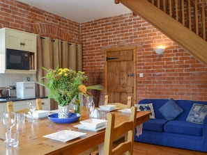 Well presented open plan living space | The Stables, Eardisland, near Leominster