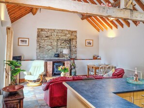Living area | Y Dderwen at Brynglas Farm, Llanfair Caereinion