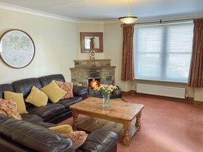 Cosy Open Fire Living area  | Forge View Cottage, Thornton-le-Dale, near Pickering