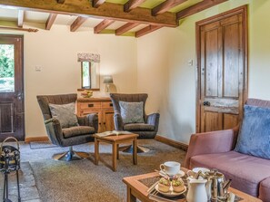 Comfy seating in living room | Ladycroft Cottage, Hebden, near Skipton