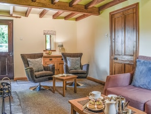 Comfy seating in living room | Ladycroft Cottage, Hebden, near Skipton