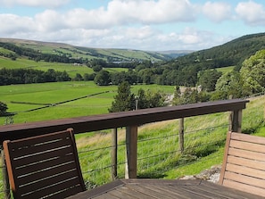 From the patio far reaching views of Nidderdale can be found all around | Wickwoods, Wath, near Pateley Bridge