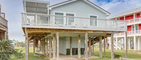 Galveston Vacation Rental | 4BR | 3BA | 1,651 Sq Ft | Stairs Required