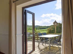 French doors to patio area and garden | The Old Dairy, Thorncombe, near Broadwindsor
