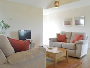 Stylish living area | Bramley Cottage, Lympsham, near Weston-super-Mare