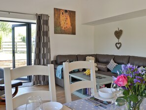 Dining area | Ty Isaf Cottage, Trapp, near Llandeilo