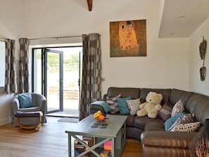 Lounge area | Ty Isaf Cottage, Trapp, near Llandeilo