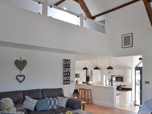 Light & airy living space | Ty Isaf Cottage, Trapp, near Llandeilo