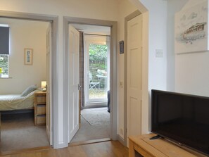 Living area adjoins the bedrooms | The Nook, Woolacombe