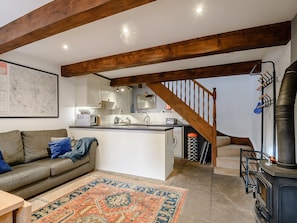 Open plan living space | Cove View Cottage, Malham