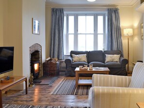 Spacious living room | Tyllwyd Farmhouse, Capel Bangor, near Aberystwyth