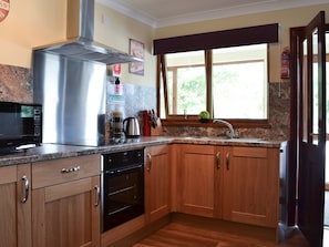 Well-equipped kitchen  | The Lodge, Brandesburton, near Driffield