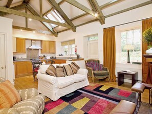 Open plan living/dining room/kitchen | Stable Cottage, Nr. Castle Douglas