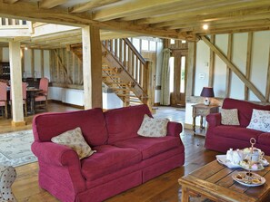 Spacious open plan living space | Romden Barn, Smarden, near Ashford