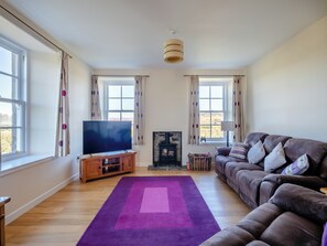 Living area | Meadowgreen Farmhouse, Lour, near Forfar