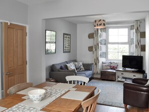 Spacious open plan living  | Morvoren (Sea Maiden) Cottage, The Lizard Village, near Helston