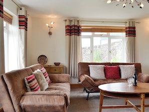 Cosy and comfortable living room | Farm Cottage - Springfield Farm Cottages, Bigrigg, near Egremont