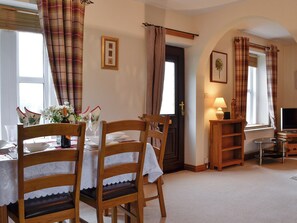 Dining area | Rose Cottage - Springfield Farm Cottages, Bigrigg, near Egremont