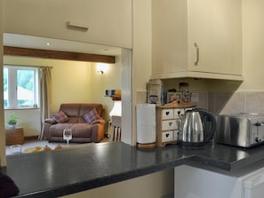 Quaint kitchen area | Thurst House Farm Holiday Cottage - Thurst House Farm, Ripponden, near Sowerby Bridge