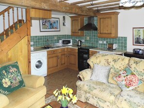 Open plan living/dining room/kitchen | The Old Forge, Beckermet, nr. St Bees