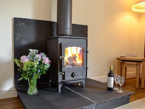 Wood burner | Bruno’s Bothy, Wigton