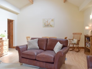 Spacious living and dining room | Woodpecker Cottage - Corgill Farm Cottages, Bolton-by-Bowland