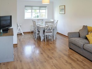 Stylish living and dining area with Freeview TV | The Chase, Walcott, near North Walsham