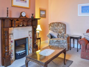 Warm and cosy living room | Shingle Cottage, Seascale, near Eskdale