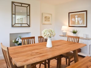 Dining area | No.1 The Old School, Puddletown, near Dorchester